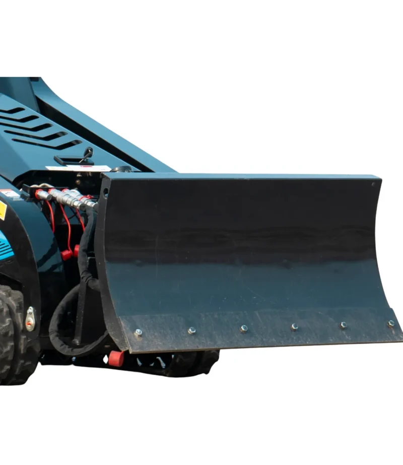 Hydraulic Angle Dozer Blade 30° for TYPHON STOMP X1300 & STOMP 509 Mini Skid Steers – Heavy-Duty Grading & Snow Attachment