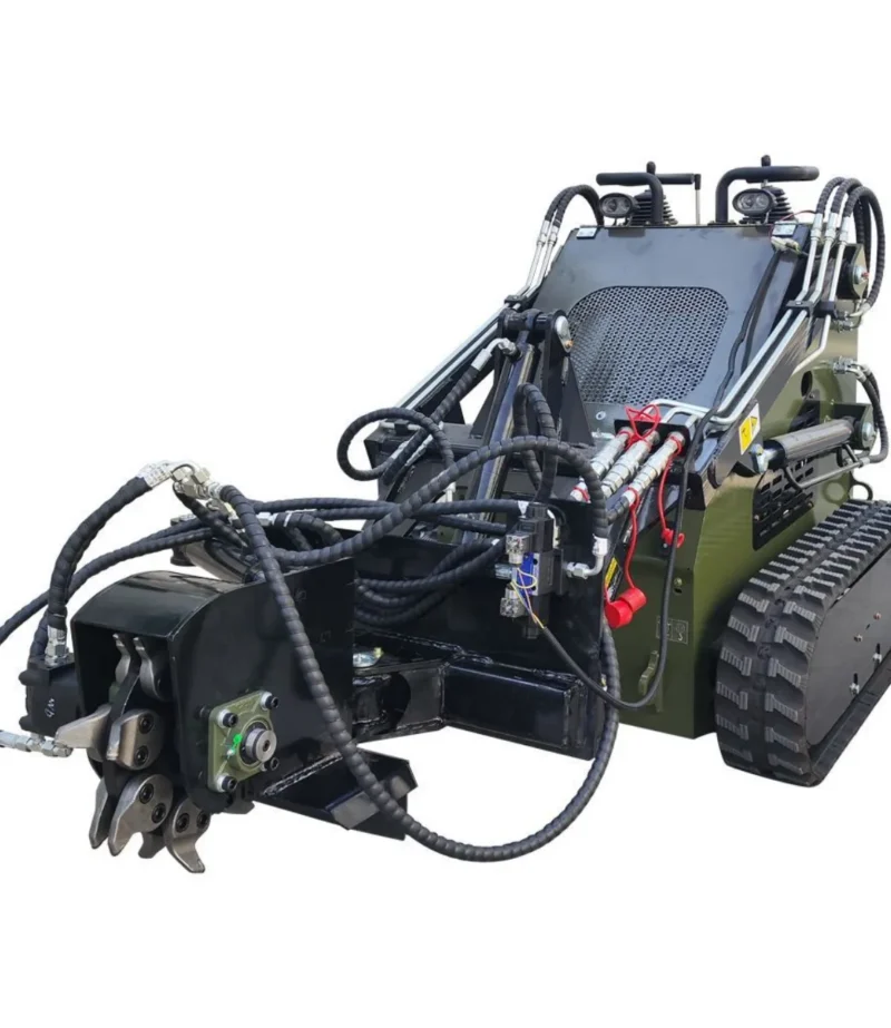 Skid Steer Loader Stump Grinder Attachment USA