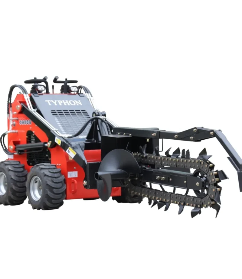 TYPHON Skid Steer Loader Trencher Attachment USA