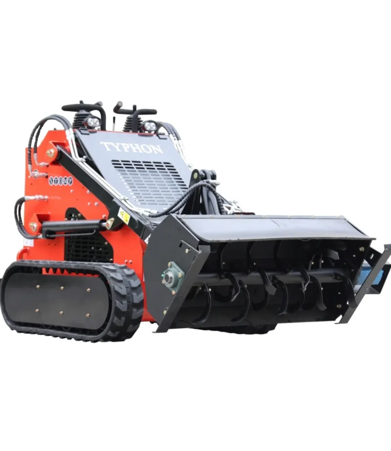 Skid Steer Loader Rotary Plow Tiller Attachment USA