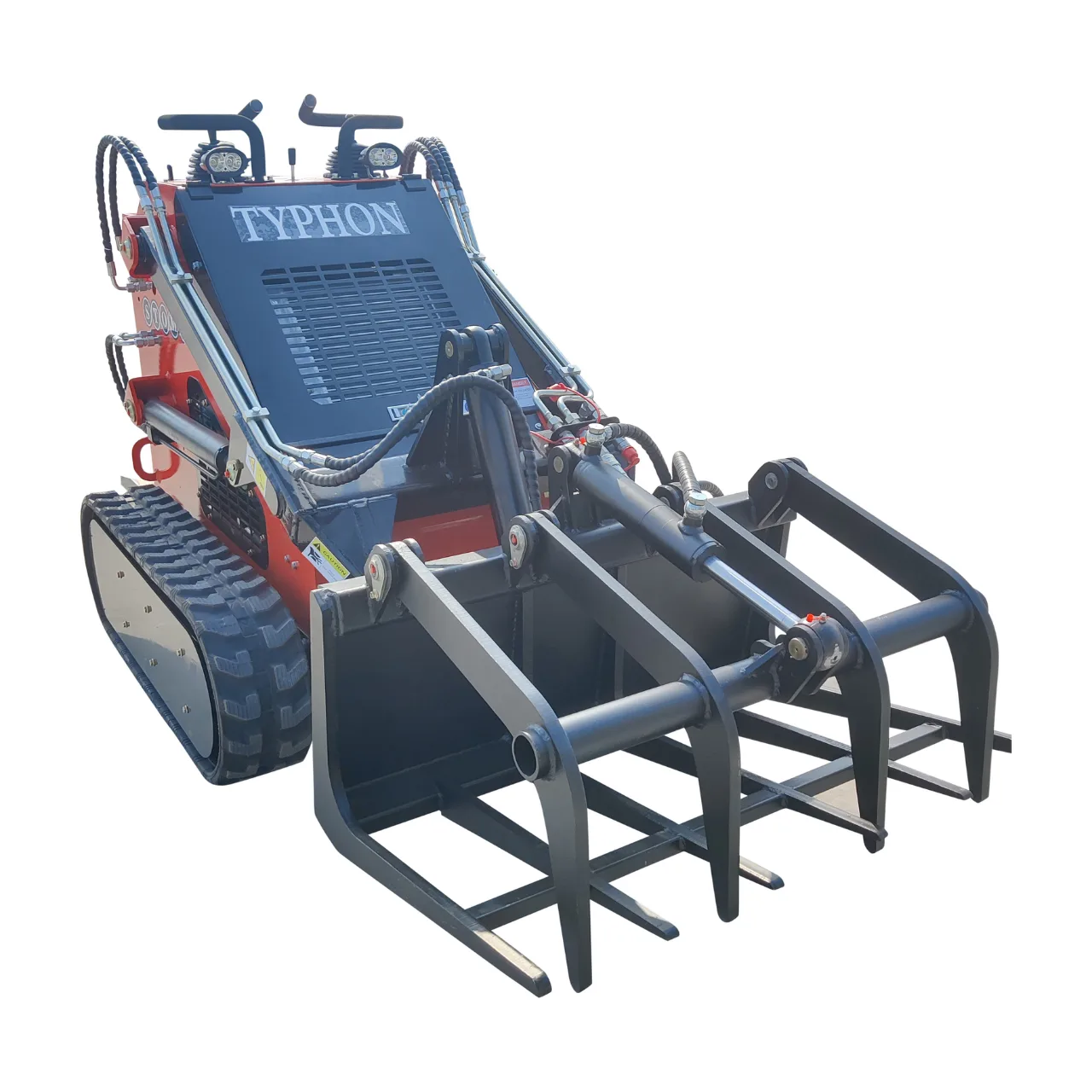 Skid Steer Loader Grappler Grapple Grabber Attachment USA - Image 2