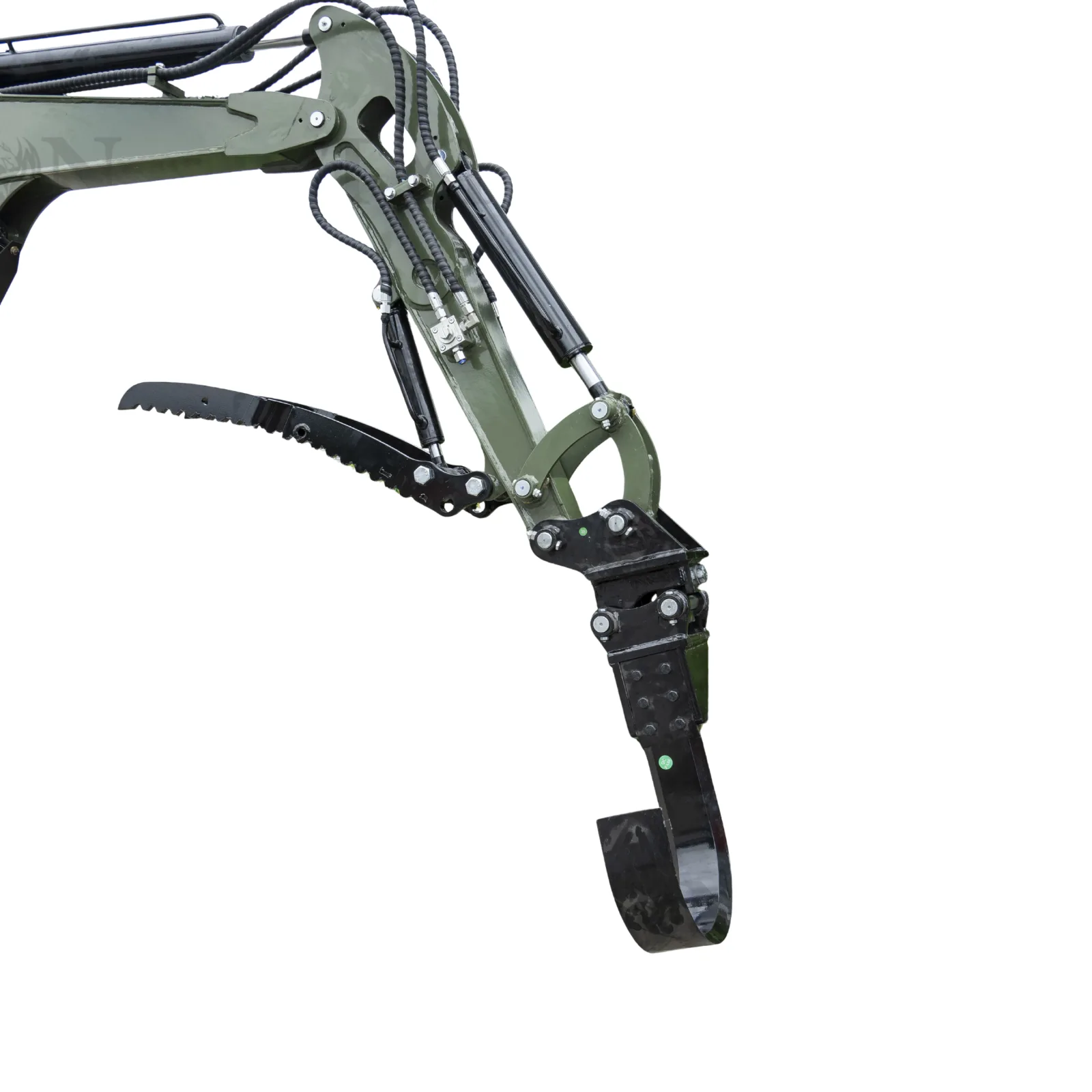 Tree Digging Blade Attachment Root Cutting Digging Blade for TERROR XXV and other 2.1-3 Ton Mini Excavators - Image 2