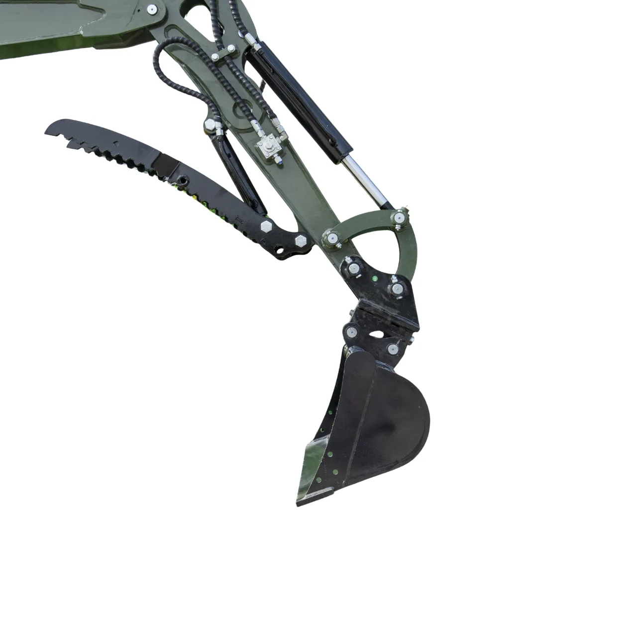 1000mm Leveling Bucket Attachment Digging Bucket USA For TERROR XXV and other 2.1-3 Ton Mini Excavators - Image 3