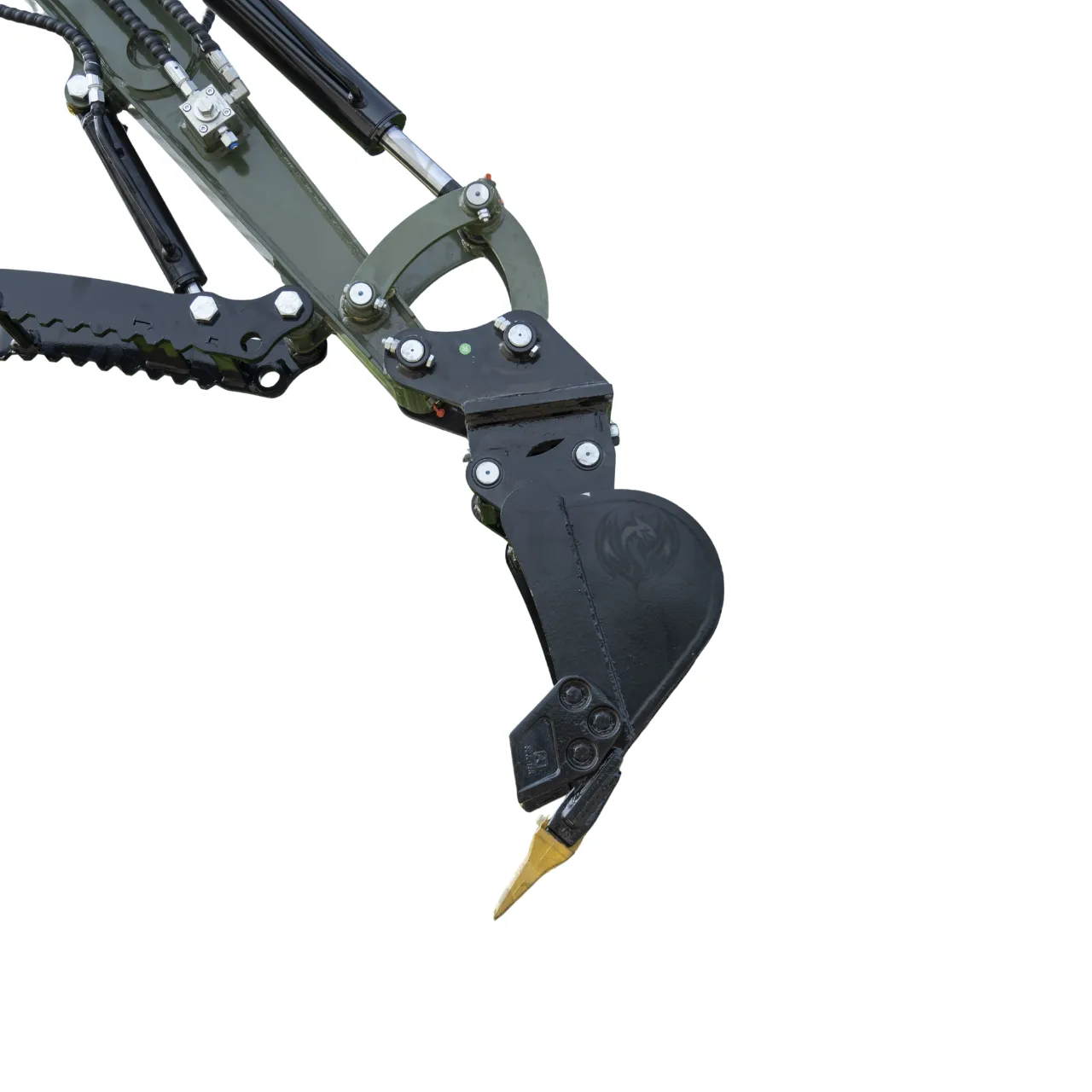 Narrow Bucket Attachment Trenching Bucket 300mm USA for TERROR XXV and other 2.1-3 Ton Mini Excavators - Image 3