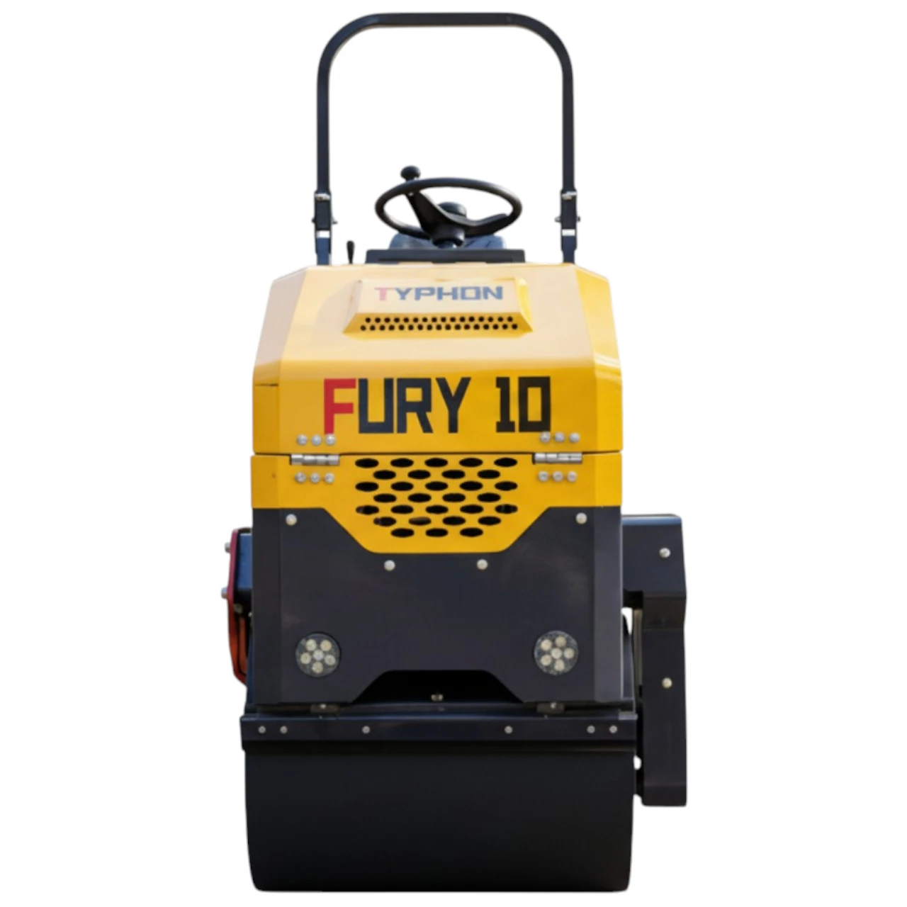 TYPHON Fury 10 Mini Road Roller 1Ton Hydraulic oil B&S 13.5hp gas USA air-cooled - Image 3