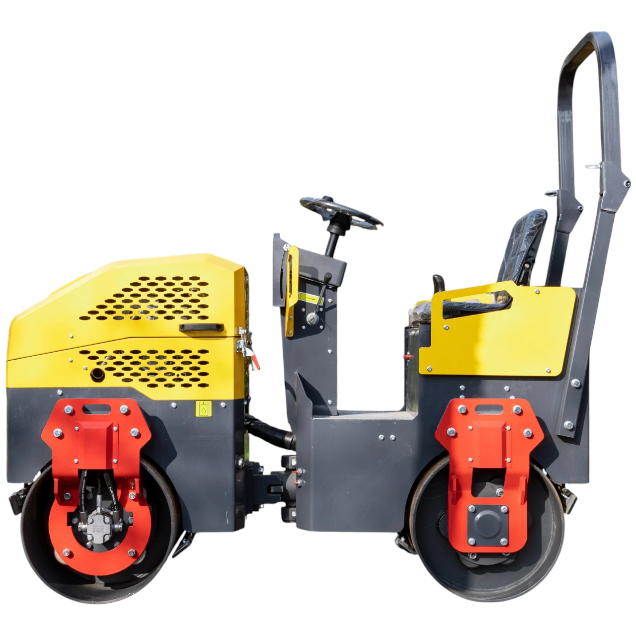 TYPHON FURY 15 Mini Road Roller 1.5Ton 13.5 hp B&S Gas Engine Hydraulic Steering - Image 3