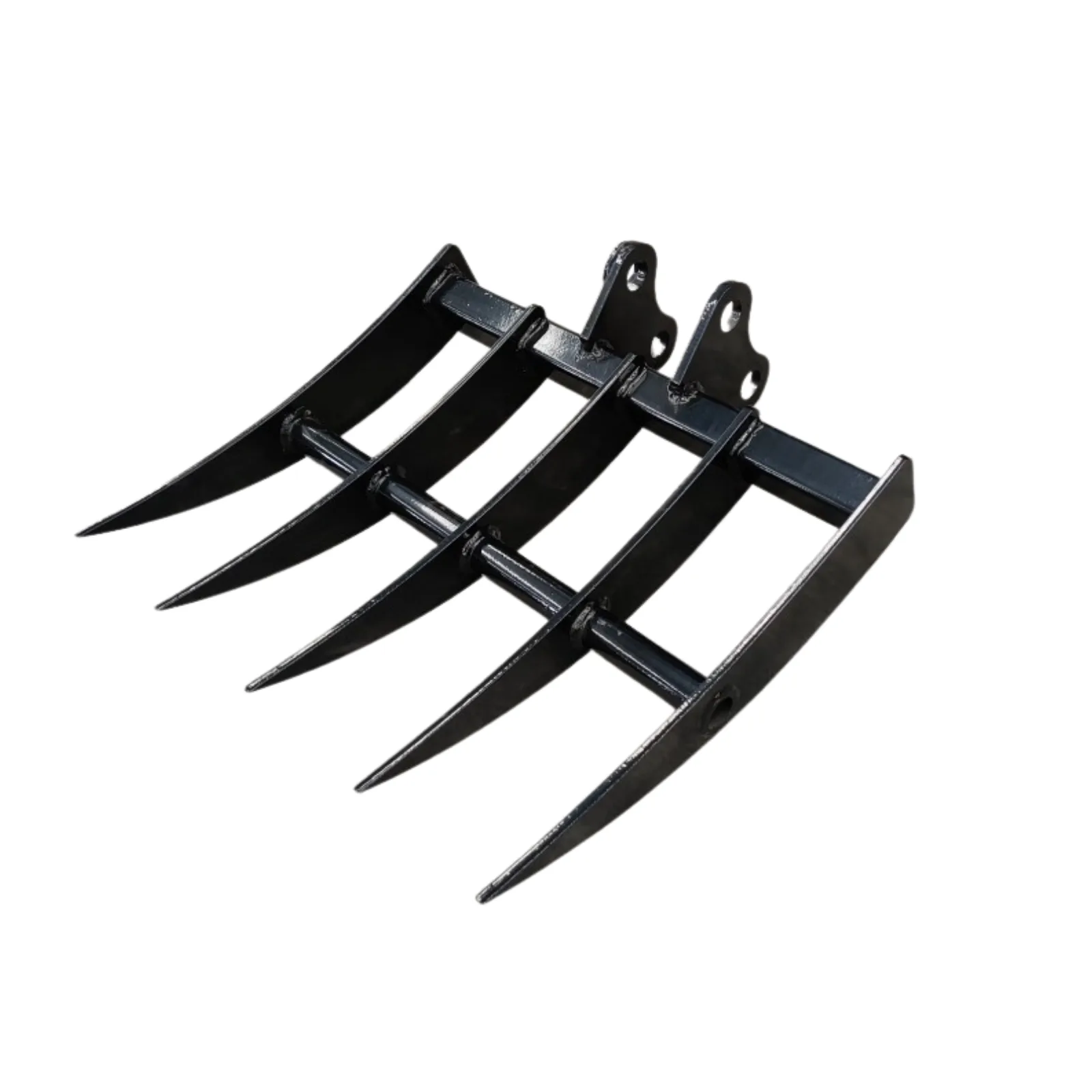 Rake: Mini Excavator Attachment for Grading, Leveling, Loosening , Removing Soil USA - Image 4