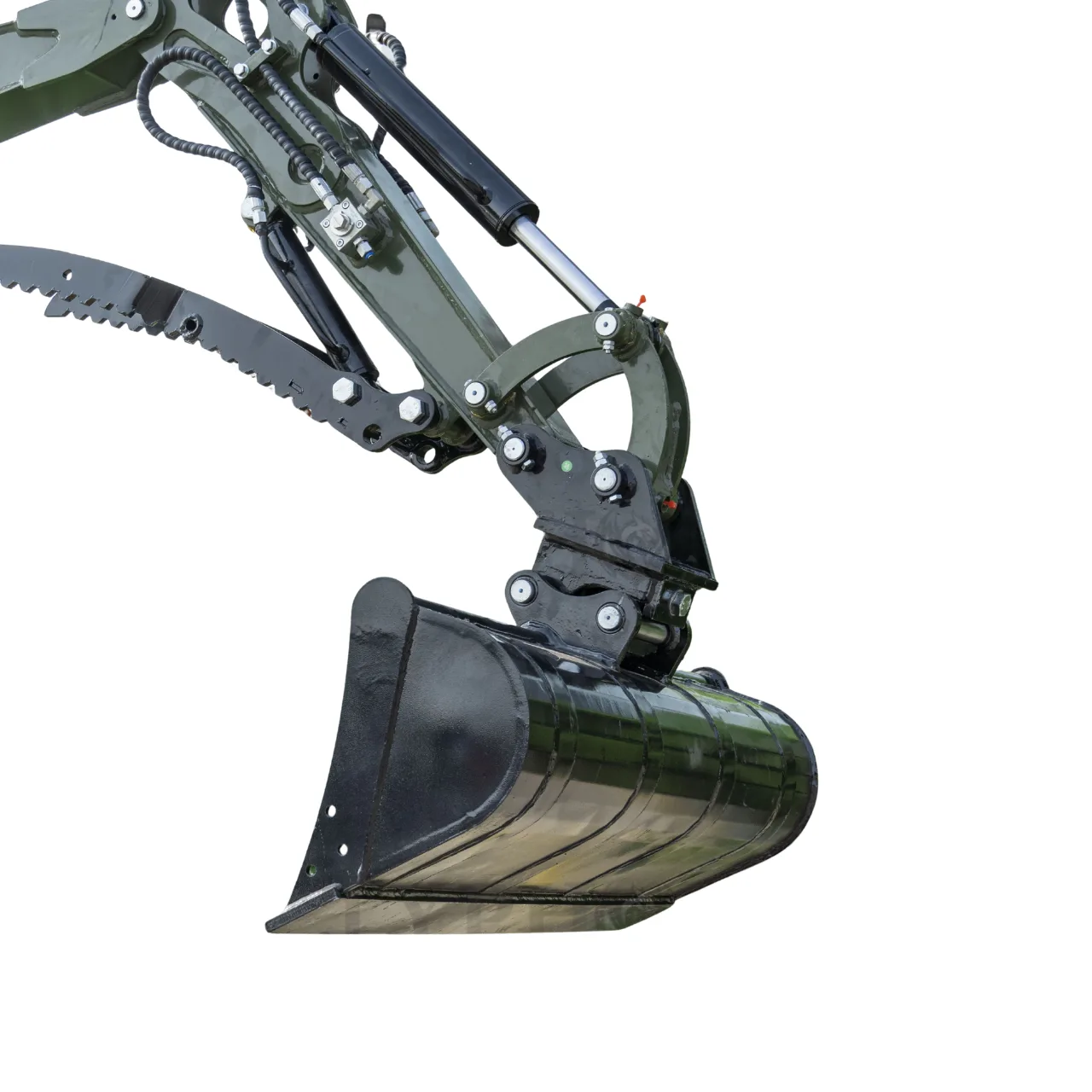 1000mm Leveling Bucket Attachment Digging Bucket USA For TERROR XXV and other 2.1-3 Ton Mini Excavators - Image 4