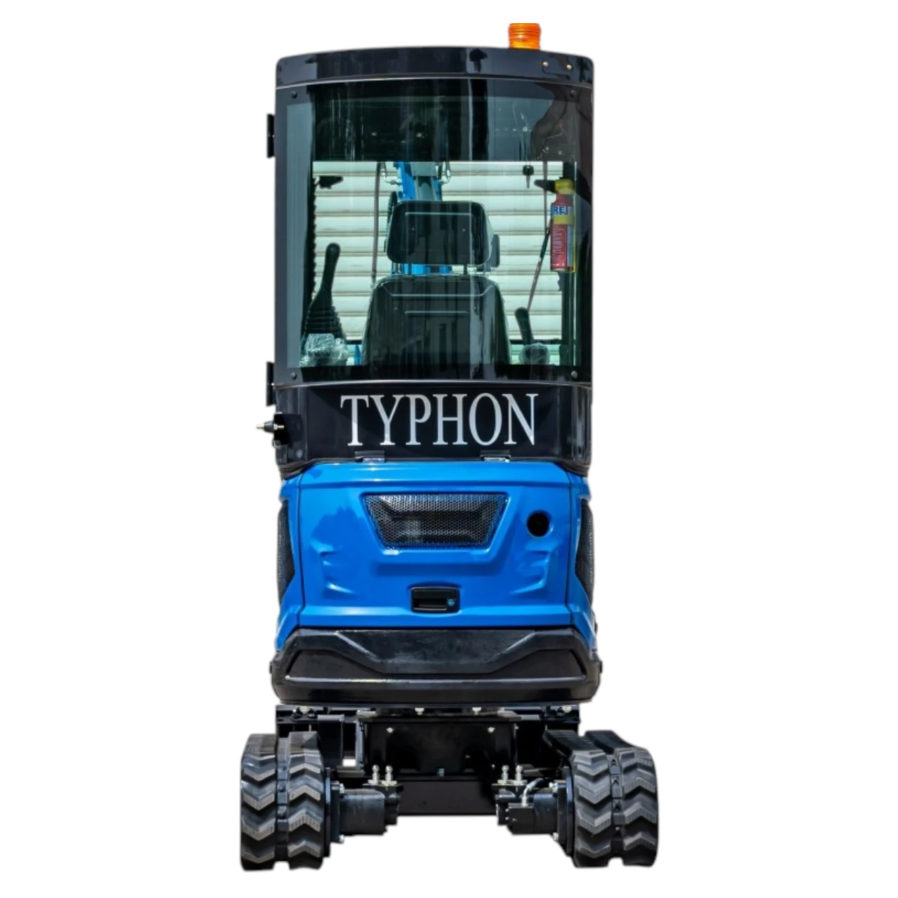 TYPHON 18 FLEX PRO 1.8 Ton Mini Excavator USA with 12 attachments - Image 4