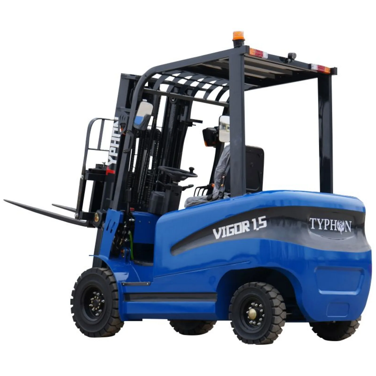 New 2025 TYPHON VIGOR 1.5 Blue Electric Forklift 1.5 Ton Lifter Lift Truck Jitney Hi-Lo - Image 4