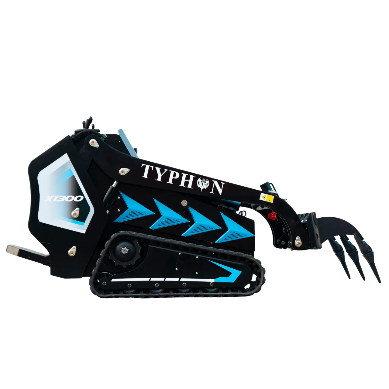 NEW TYPHON STOMP X1300 & STOMP 509 Mini Skid Steer Ripper Attachment 3 Tooth - Image 4