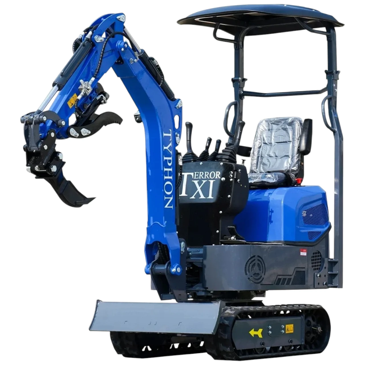 TERROR XI Mini Excavator Digger 13.5hp Gas B&S EPA Engine with 13 Attachments - Image 5