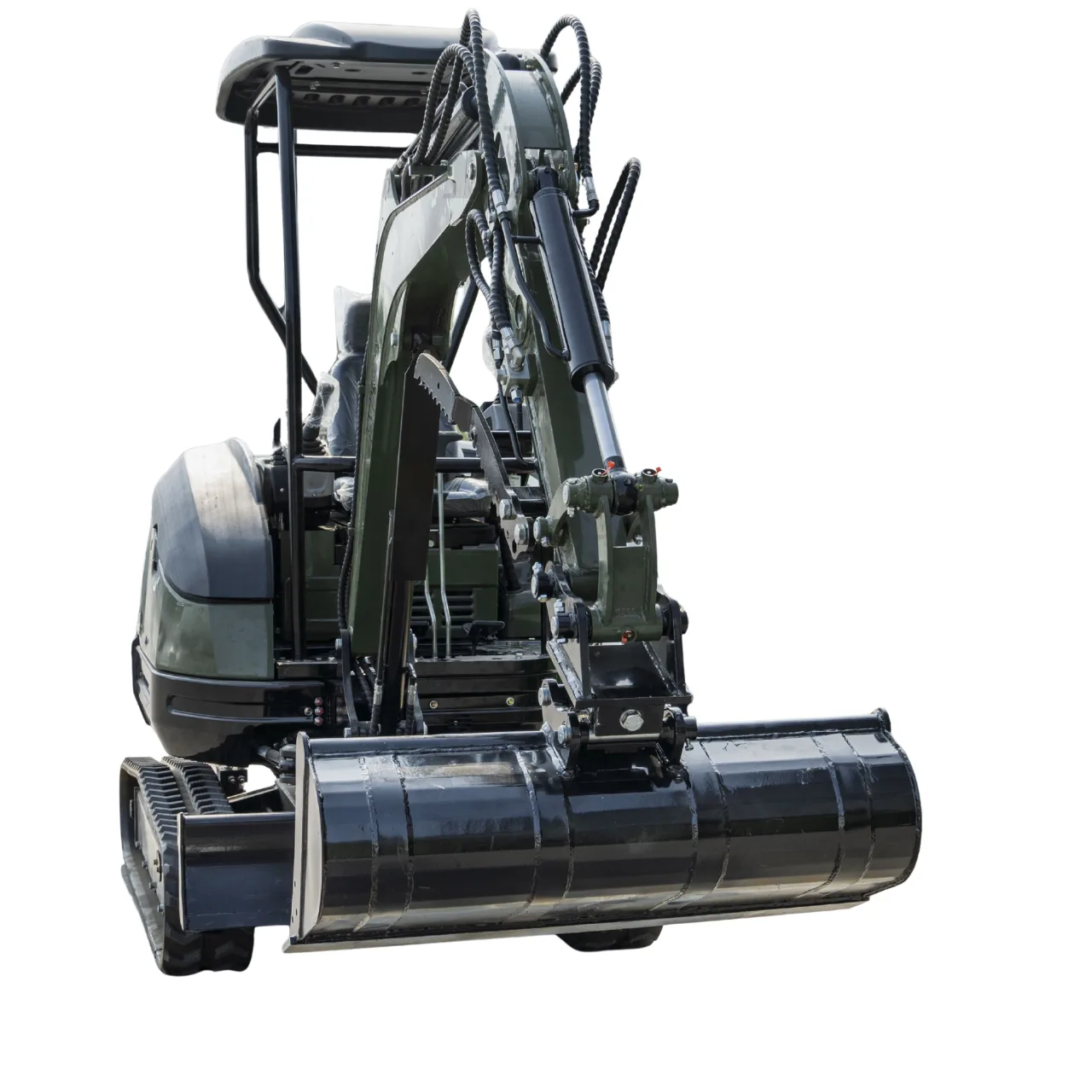 1000mm Leveling Bucket Attachment Digging Bucket USA For TERROR XXV and other 2.1-3 Ton Mini Excavators - Image 5