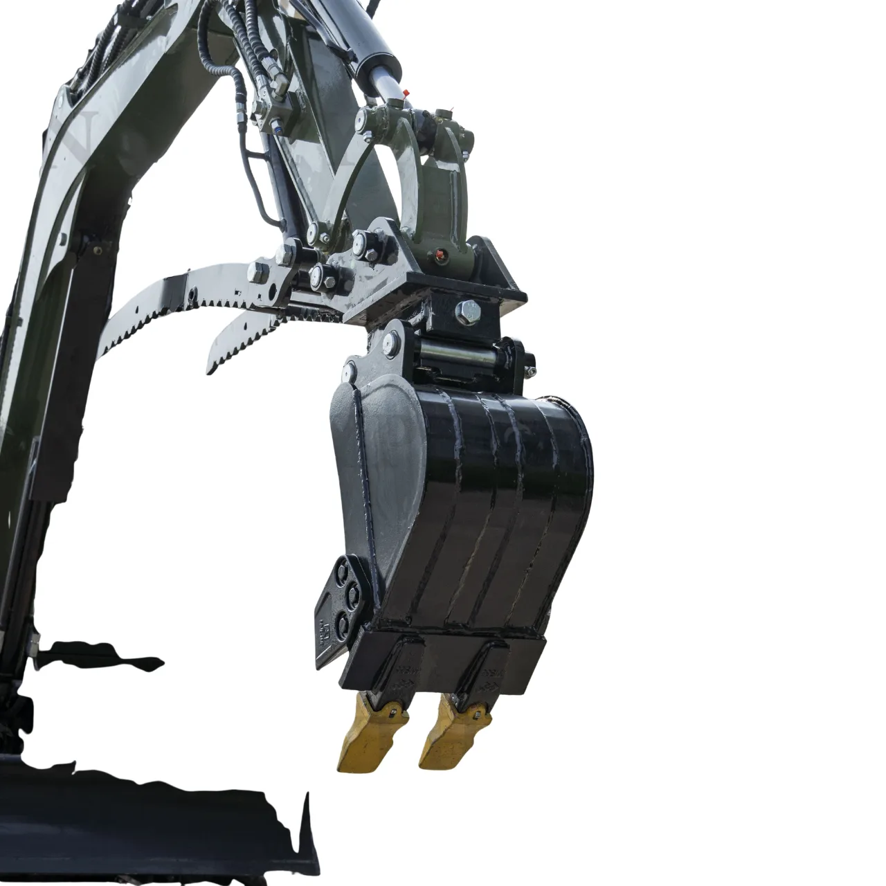 Narrow Bucket Attachment Trenching Bucket 300mm USA for TERROR XXV and other 2.1-3 Ton Mini Excavators - Image 5