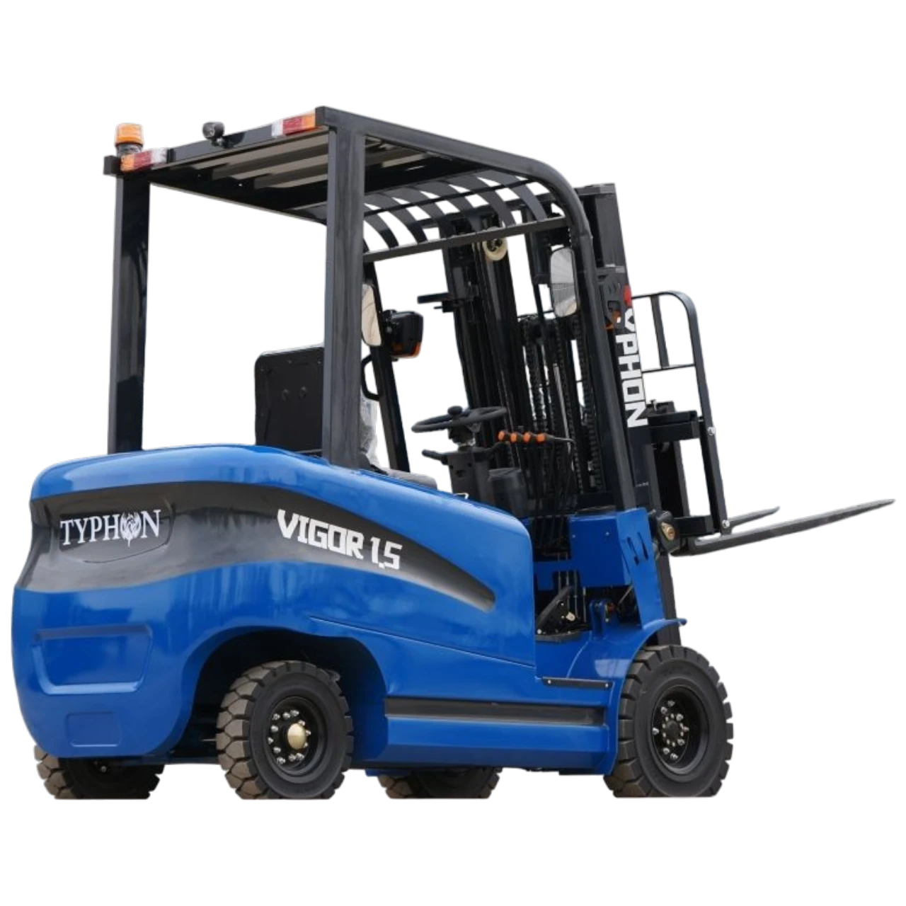 New 2025 TYPHON VIGOR 1.5 Blue Electric Forklift 1.5 Ton Lifter Lift Truck Jitney Hi-Lo - Image 5