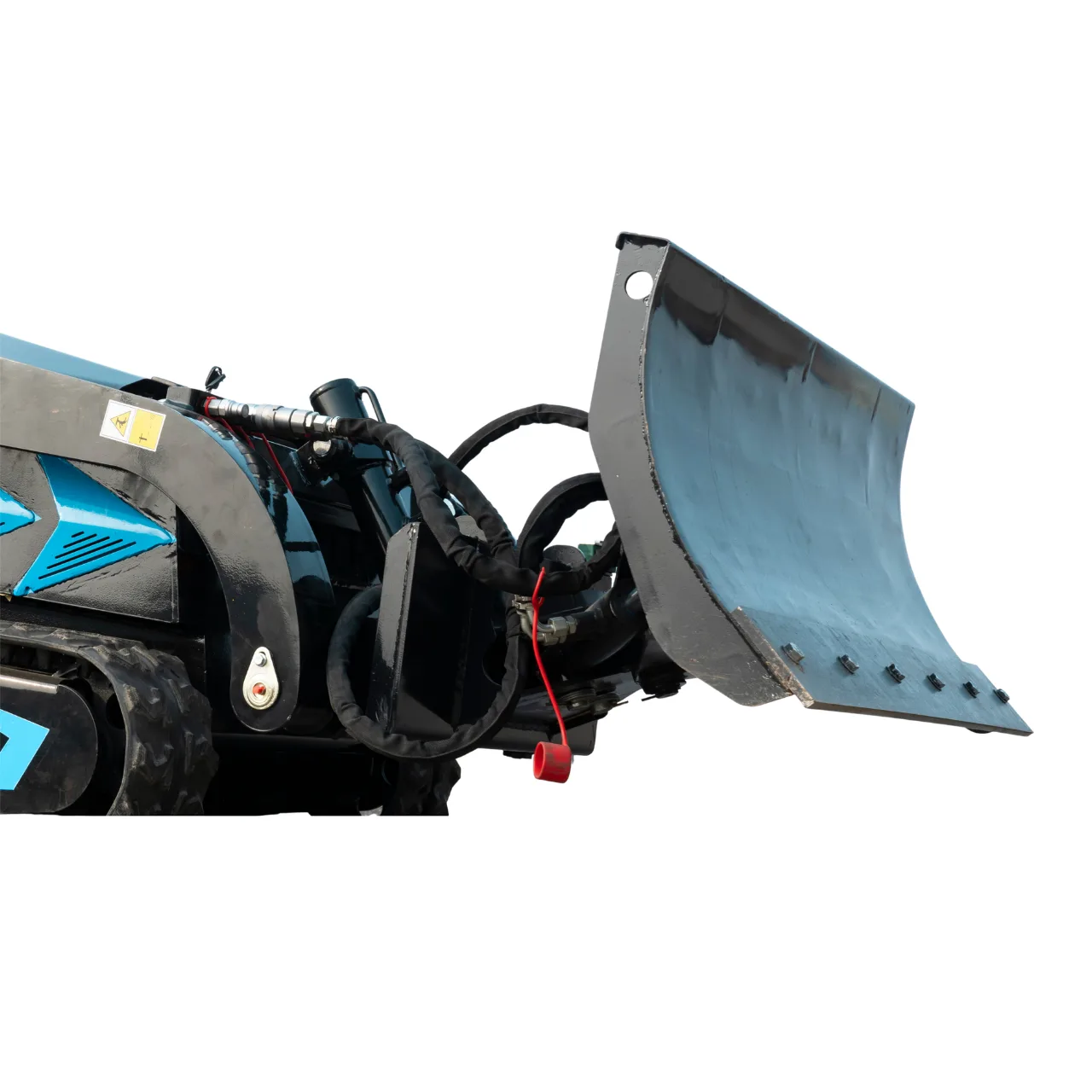 Hydraulic Angle Dozer Blade 30° for TYPHON STOMP X1300 & STOMP 509 Mini Skid Steers – Heavy-Duty Grading & Snow Attachment - Image 5