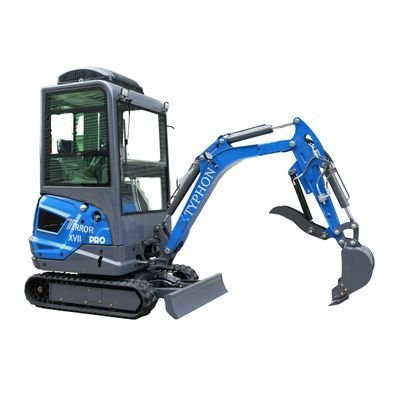 TYPHON TERROR XVII PRO Prestige Edition – Enclosed Mini Excavator with AC, Heater & Ergonomic Comfort - Image 22