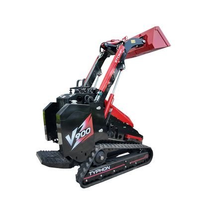 Brand New TYPHON STOMP V900 1.4 Ton Mini Track Loader Featuring Dual Auxiliary Hydraulics & Kubota D1105 25HP USA Engine - Image 23