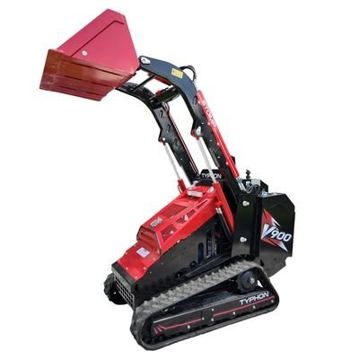 Brand New TYPHON STOMP V900 1.4 Ton Mini Track Loader Featuring Dual Auxiliary Hydraulics & Kubota D1105 25HP USA Engine - Image 27