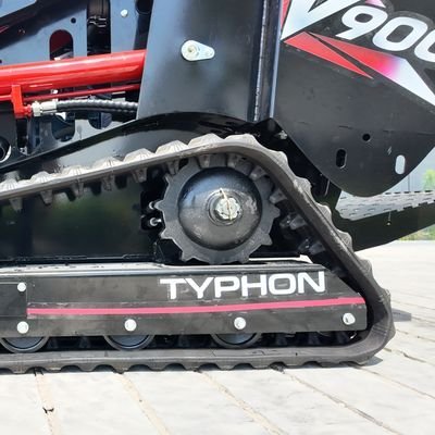 Brand New TYPHON STOMP V900 1.4 Ton Mini Track Loader Featuring Dual Auxiliary Hydraulics & Kubota D1105 25HP USA Engine - Image 38