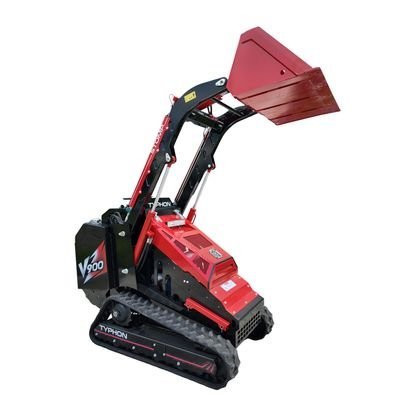Brand New TYPHON STOMP V900 1.4 Ton Mini Track Loader Featuring Dual Auxiliary Hydraulics & Kubota D1105 25HP USA Engine - Image 21