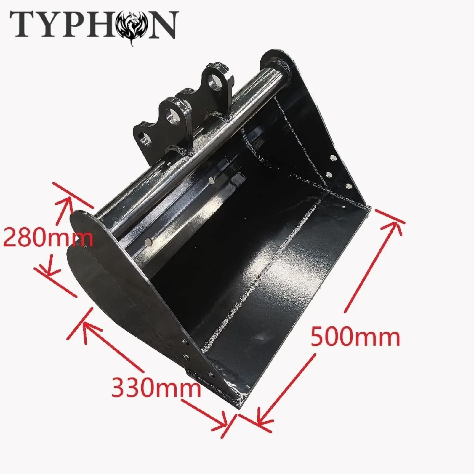 10-in-1 Mini Excavator Attachment Bundle Essential Tools Combo Kit for Worksites - Image 12