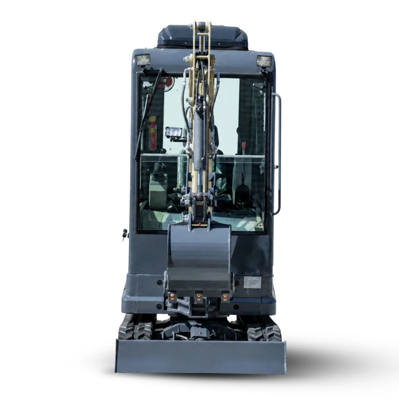 TYPHON TERROR XVII PRO Prestige 4,000 lb Mini Excavator – Kubota D902, Boom Swing & AC/Heat - Image 3