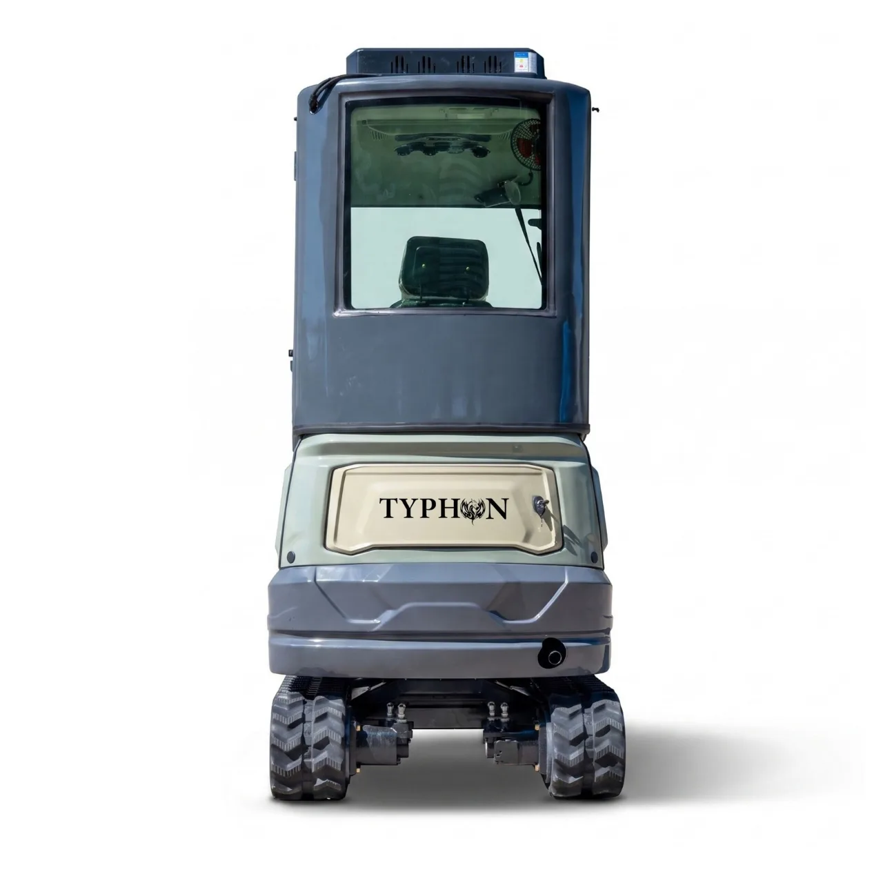 TYPHON TERROR XVII PRO Prestige 4,000 lb Mini Excavator – Kubota D902, Boom Swing & AC/Heat - Image 4