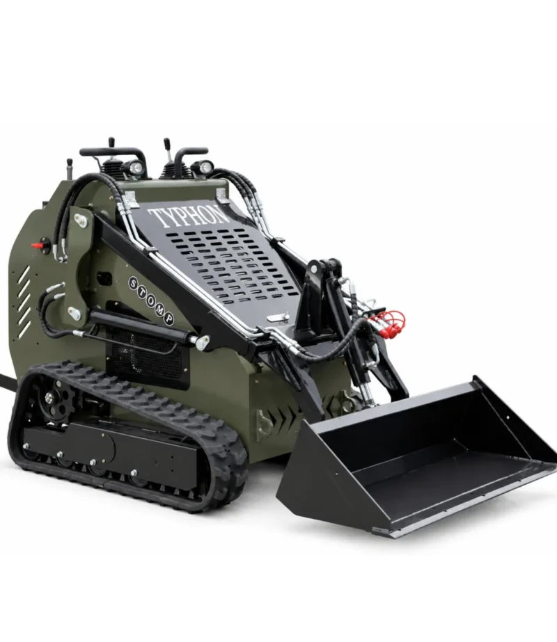 TYPHON STOMP 502 PRO Mini Tracked Skid Steer – 22.1 HP Honda GX690 & 10.6 GPM Hydraulics