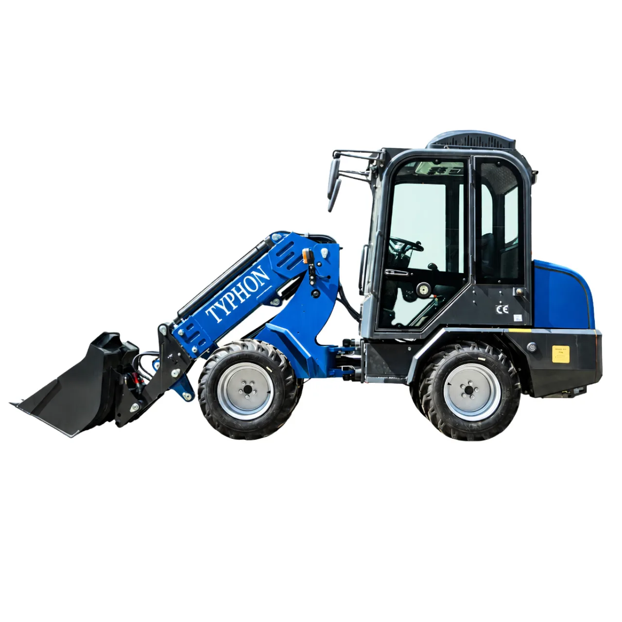 TYPHON Telescopic SKOOP Wheel Loader Cabin Version Kubota D1105 Diesel Engine 1 Ton Max Load Capacity AC & Heater Cabin - Image 5